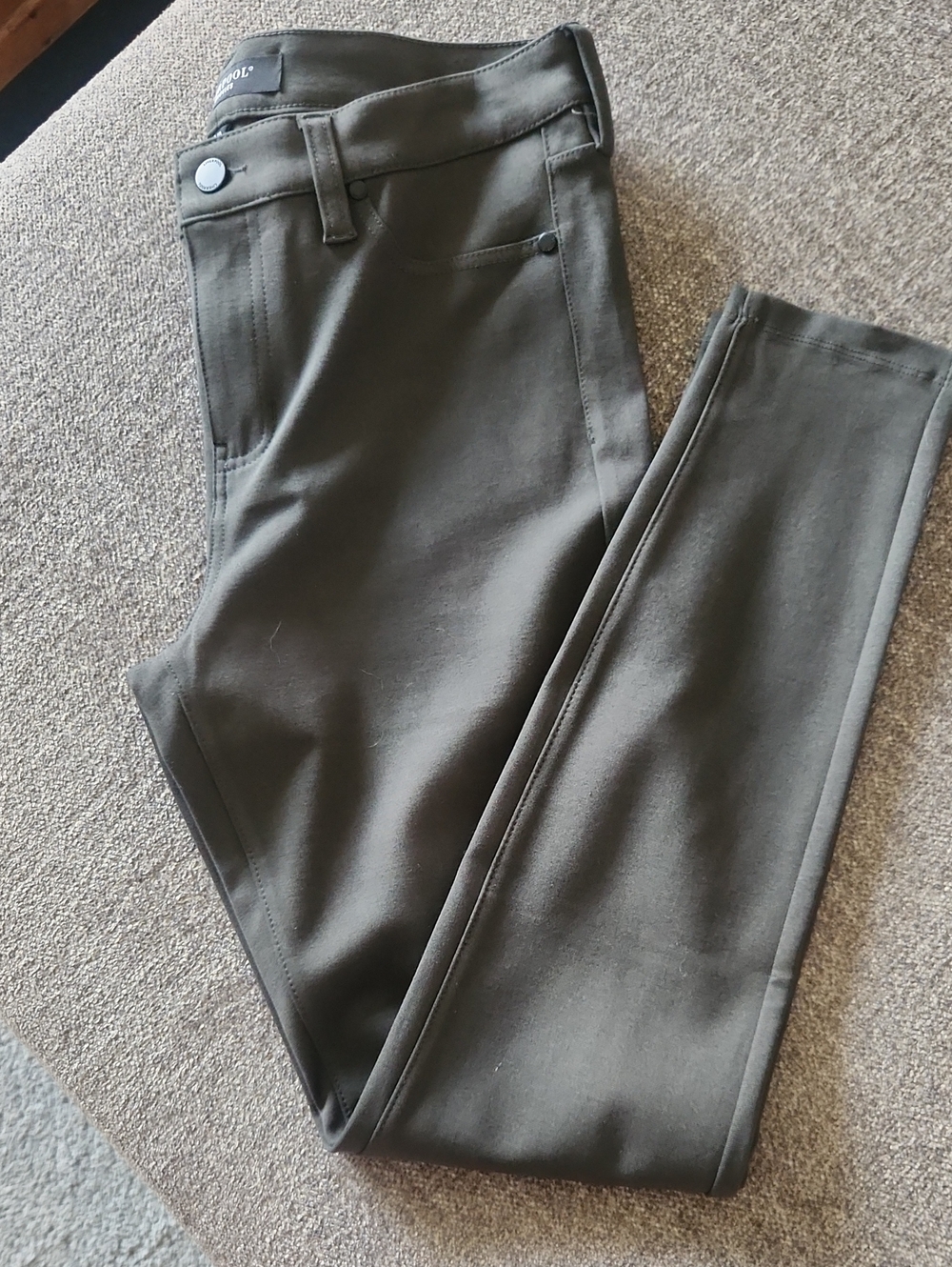 Liverpool Olive Green Skinny Women's Pants Size 8